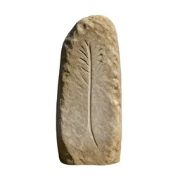 Rune-carved standing stone