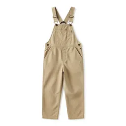 Pair of canvas overalls