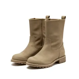 Pair of leather boots