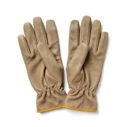 Pair of leather gloves