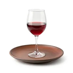 Glass of red wine