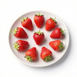 Punnet of strawberries