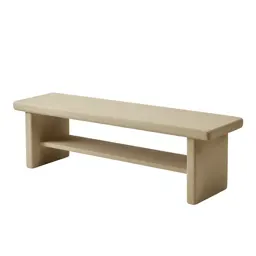 Shoe rack bench