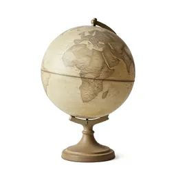 Globe table lamp