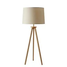 Tripod floor lamp