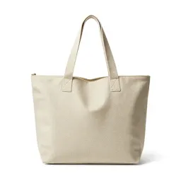 Cooler tote with a zip