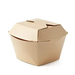 Folded takeaway noodle box