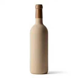 Wine bottle with a wax seal