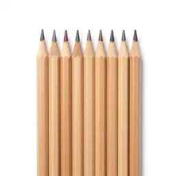 Set of coloured pencils