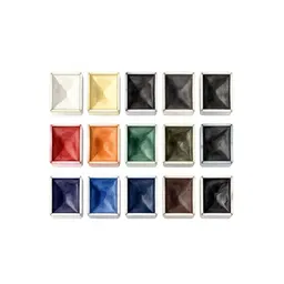 Set of watercolour pans
