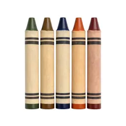Wax crayon set