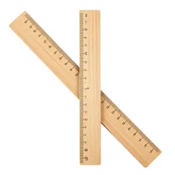 Wooden ruler