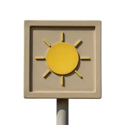Weather station display