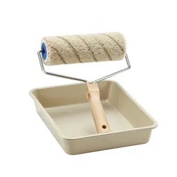 Paint roller and tray