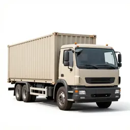 Cargo container truck