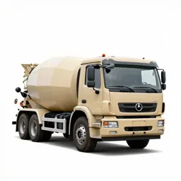 Cement mixer truck
