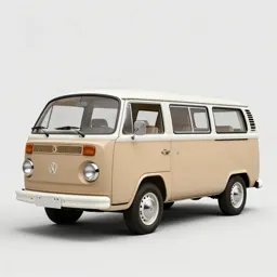 Vintage campervan