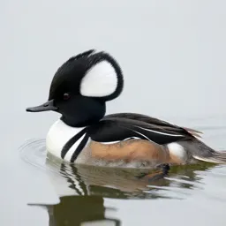 Hooded merganser