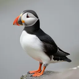 Horned puffin