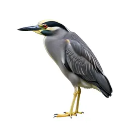 Yellow-crowned night heron