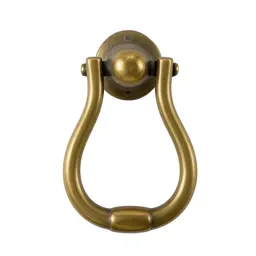 Brass door knocker