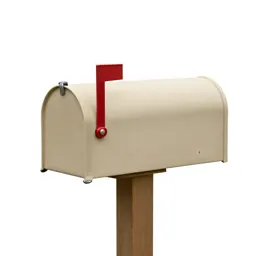 Mailbox on a post