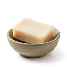 Shaving soap in a bowl