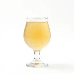 Hazy pale ale in a tulip glass