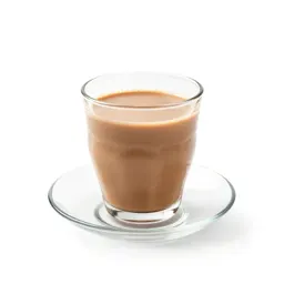 Masala chai in a glass