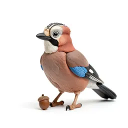 Jay with acorn