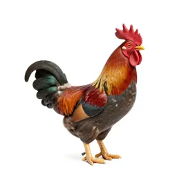 Rooster crowing