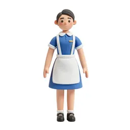 1950s diner waitress
