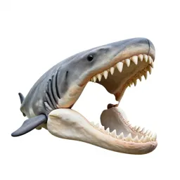 Megalodon jaw