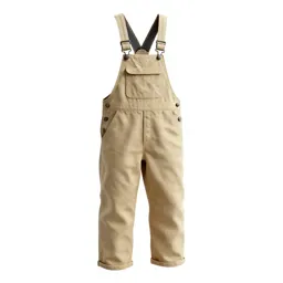 Pair of canvas overalls