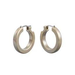Pair of hoop earrings
