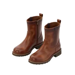 Pair of leather boots