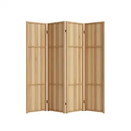 Folding screen room divider