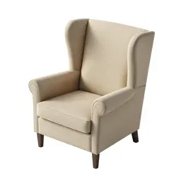 Wingback armchair