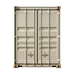 Shipping container door
