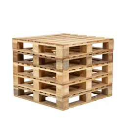 Stacked euro pallet