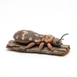 Weta on bark