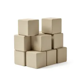 Soft building block set
