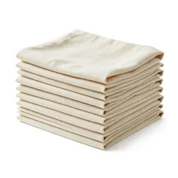 Stack of muslin cloths
