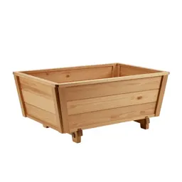 Wagon with wooden sides