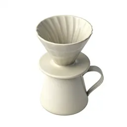 Ceramic pour-over dripper