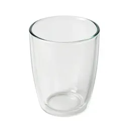 Double-walled glass tumbler