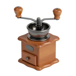 Hand-crank coffee grinder