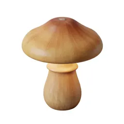 Mushroom table lamp