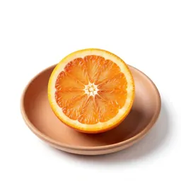 Blood orange halved