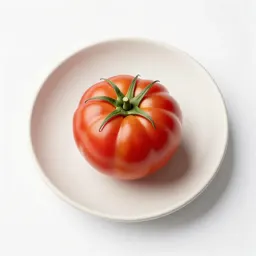 Heirloom tomato on the vine